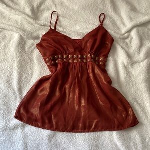 express studded cami